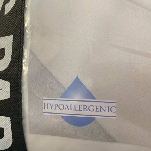 SensorPEDIC Luxury Top Loft Gel Fiber Mattress Pad, Full, White - Picture 9 of 9